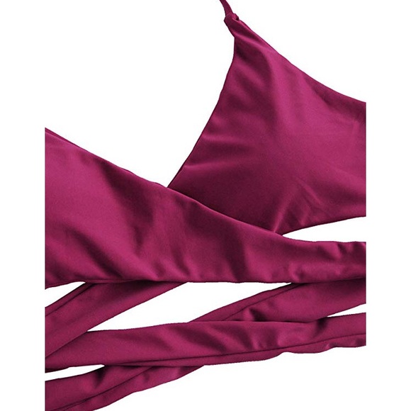 Floral strappy two piece swimsuit - Picture 2 of 3